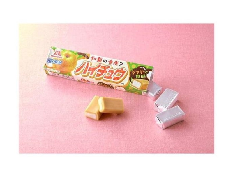 【日本直邮】日本MORINAGA森永 日本本土版 HI-CHEW 果汁软糖 和梨味 12粒