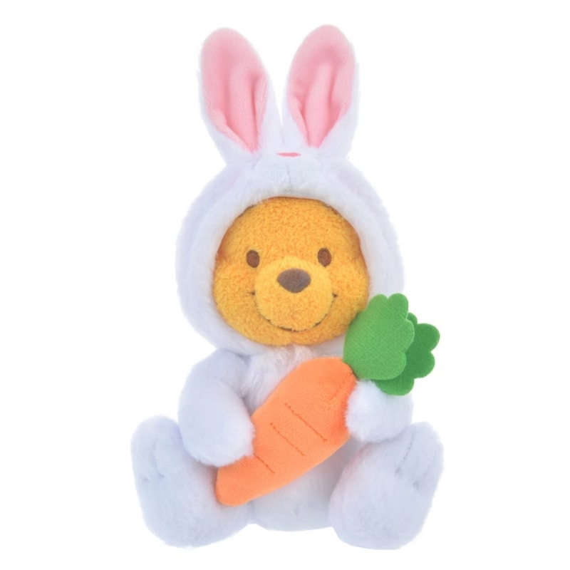 【日本直郵】日本東京迪士尼DISNEY 兔年限定款 節日禮物 聖誕禮物 東迪版 白兔 維尼 S號 1個裝 19.5×11.5×12(cm)