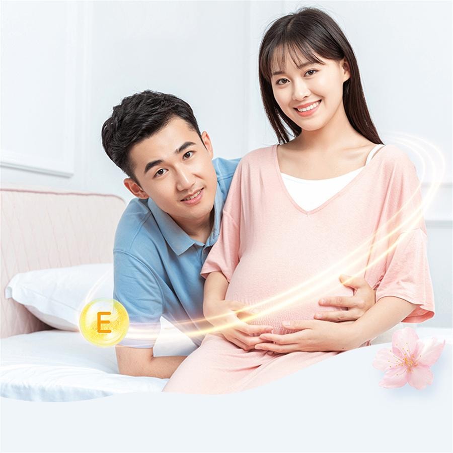 【中国直邮】 星鲨 维生素E软胶囊 正品ve天然维生素 美白淡斑去黄调理备孕护肤药30粒/盒