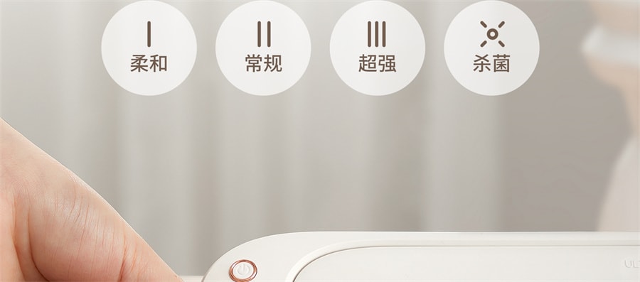 【中国直邮】OIDIRE  超声波清洗机眼镜首饰牙套假牙清洗清洁器家用洗眼镜机眼睛  白色