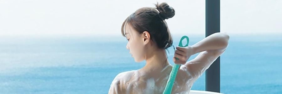 樂享PLUS 多功能洗澡刷 電動浴刷 澡神器全自動擦拭背後 白色