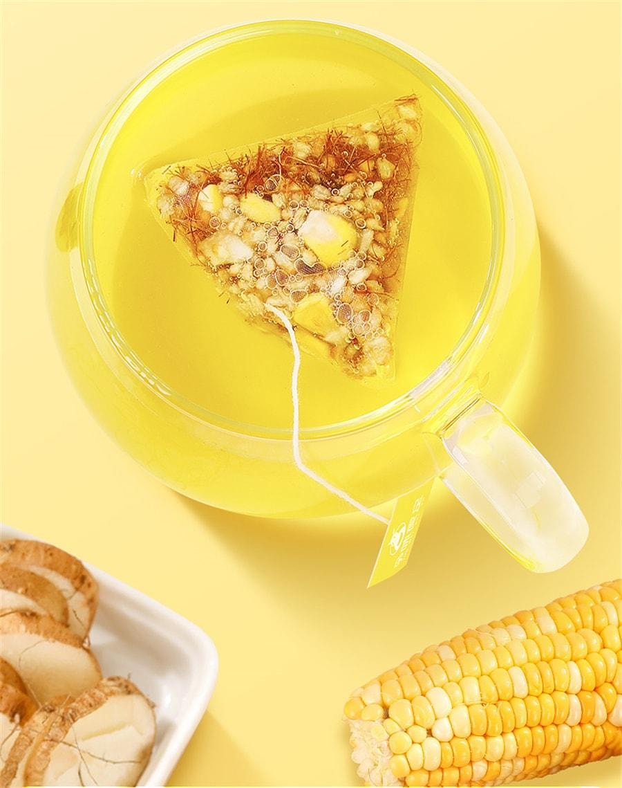 【中国直邮】 孕味食足 玉米须茶 专孕妇用可以能喝的养生茶包 祛利水肿湿苦荞麦茶 120g/盒