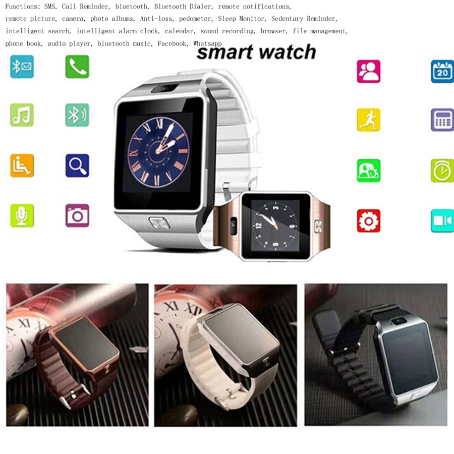 Smartwatch DZ09 #Black