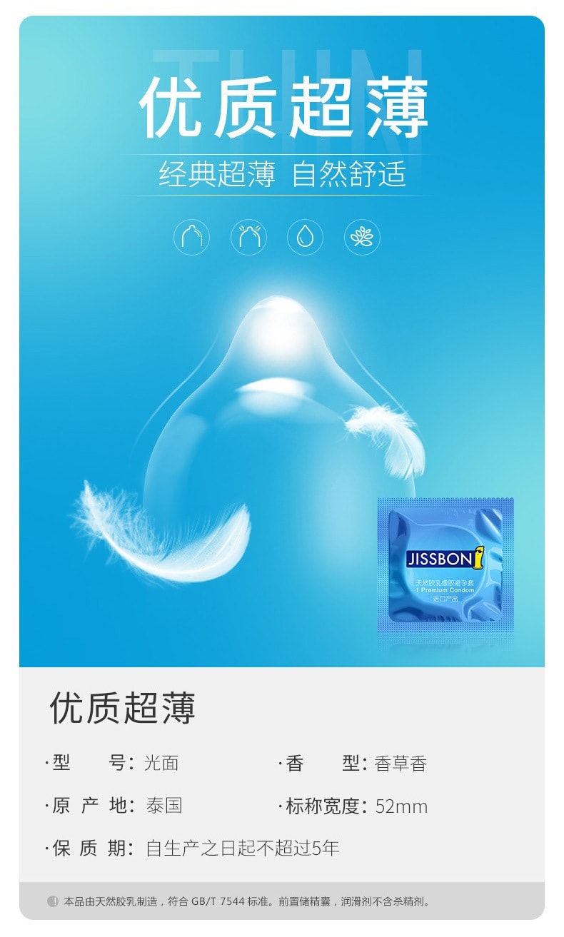 【中国直邮】杰士邦 避孕套情趣超薄五合一32只 大颗粒男用安全套夫妻用品生活