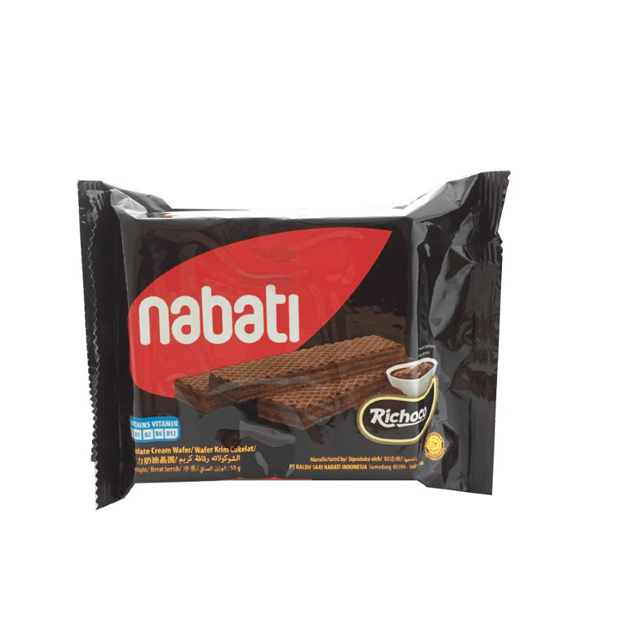 【马来西亚直邮】印度尼西亚 NABATI 巧克力奶油晶圆 50g