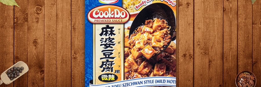 日本AJINOMOTO味之素 COOK DO 麻婆豆腐調味料 微辣 90g