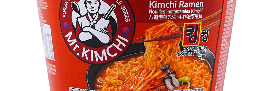 韓國PALDO八道 泡菜先生拉麵 手工泡菜湯麵 桶裝 110g