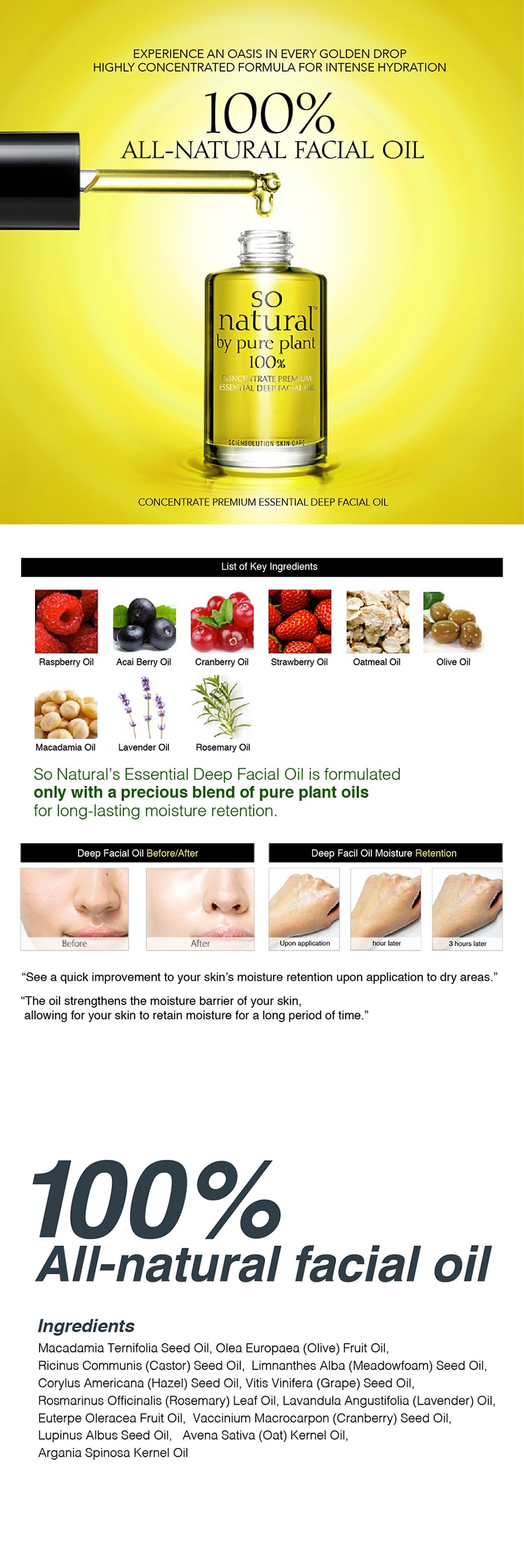 ESSENTIAL DEEP FACIAL OIL 30ml