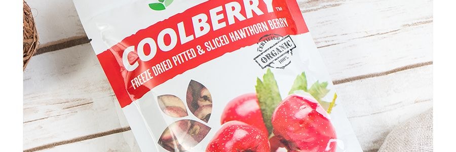 家鄉風味 綠色有機即食山楂片 40g USDA認證