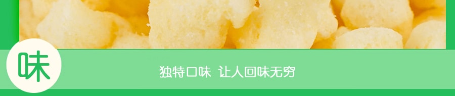 OISHI上好佳 田園泡 玉米口味 80g