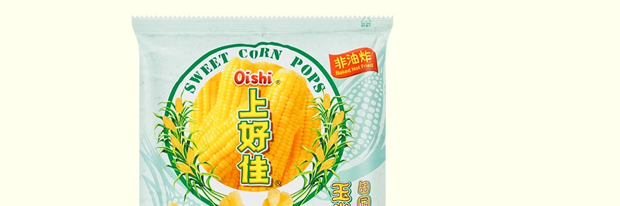 OISHI上好佳 田園泡 玉米口味 80g