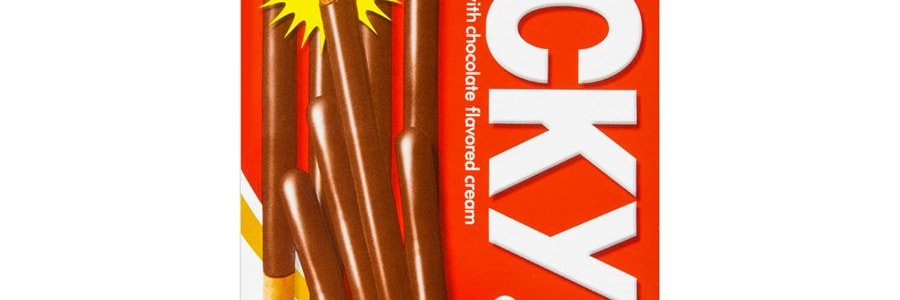 日本MEIJI明治 LUCKY 雙層巧克力棒 巧克力風味 45g