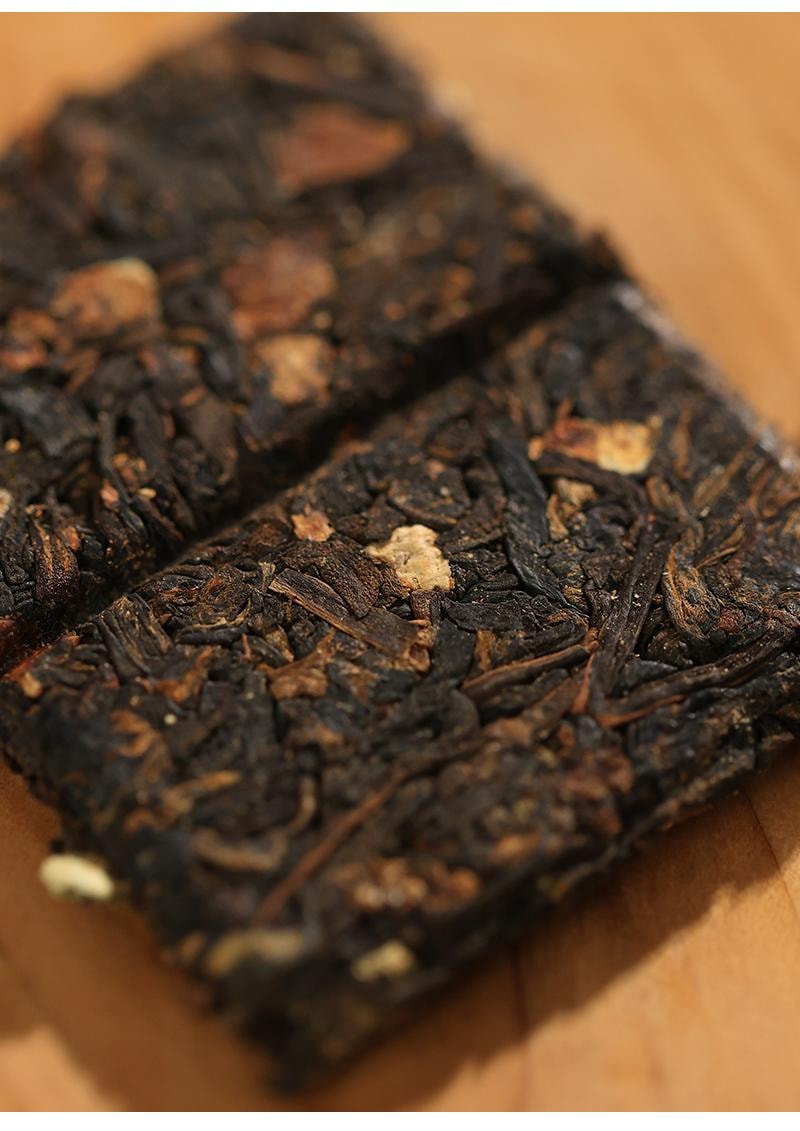 小师姐评茶 【美国现货秒发】 陈皮六堡茶茶叶 9年陈新会陈皮 7年陈六堡茶 105克