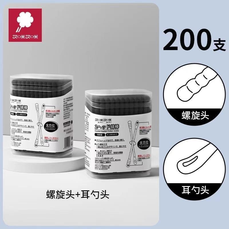  海藍星 挖耳匙棉棒 100支 棉花棒