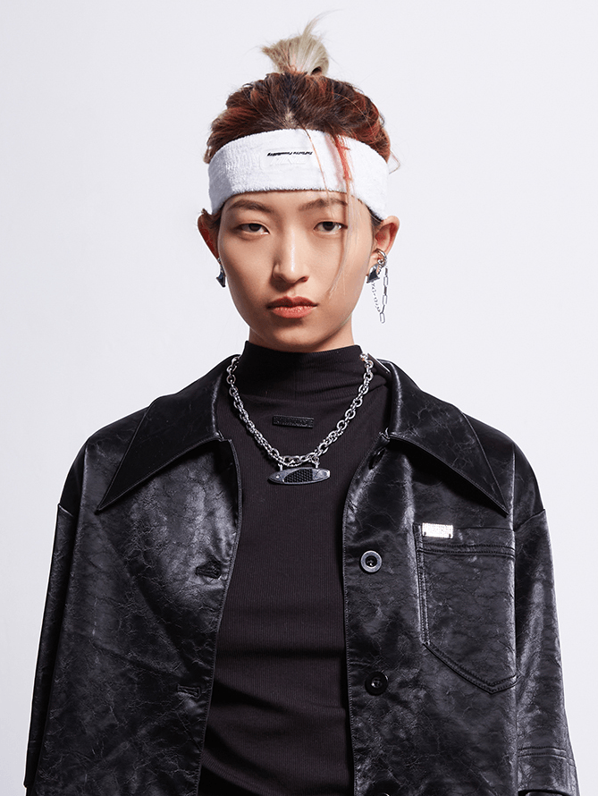 中國直郵 omto&潮流合夥人2 Fourtry聯名款髮帶跑步頭戴吸汗帶女健身止汗潮 紫色 均碼