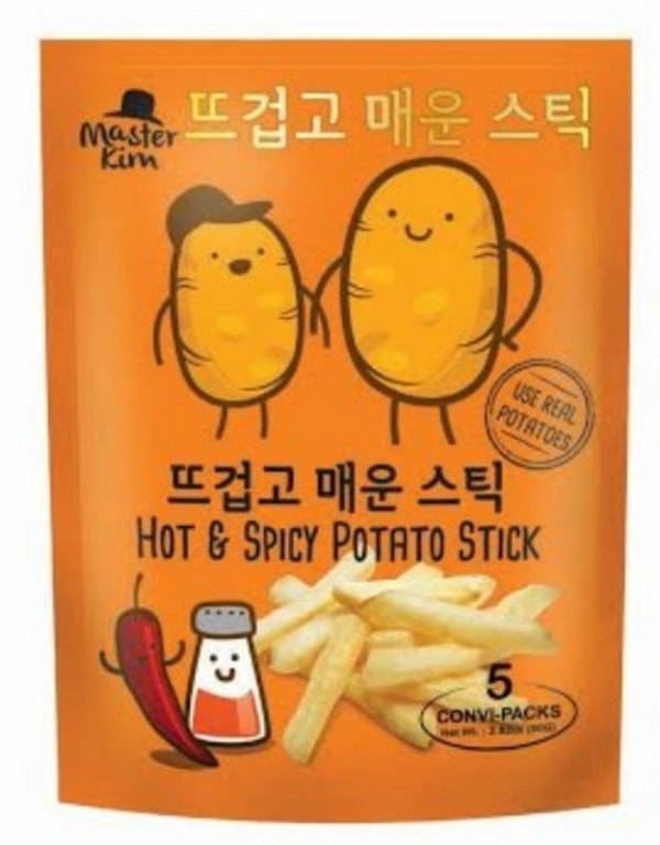KIM Mini Hot And Spicy Potato Stick 80g