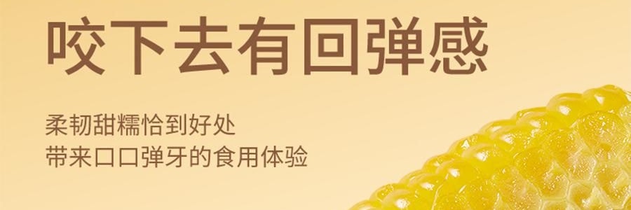 三胖蛋 甜糯玉米 真空锁鲜苞米 1根 228g【加热即食】【低卡粗粮代餐】【内蒙古特产】【亚米独家】
