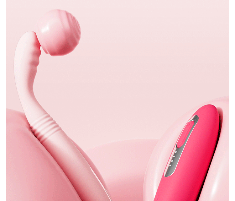 美国 SVAKOM司沃康CICI二代伸缩版震动棒女用情趣用具性用品粉色 1件