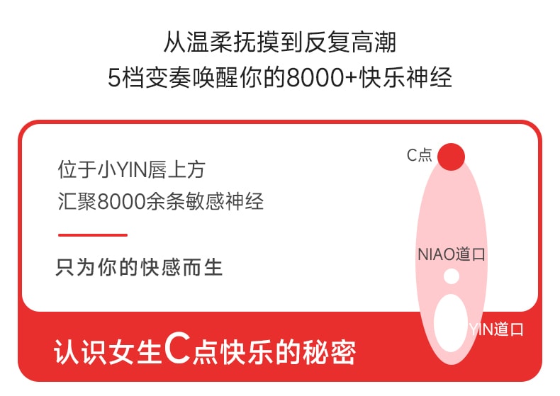 【赠送超搭润滑油】KISSTOY 新款Cathy 3.0炮机双头吮吸震动棒女性情趣用具 成人用品 粉色 