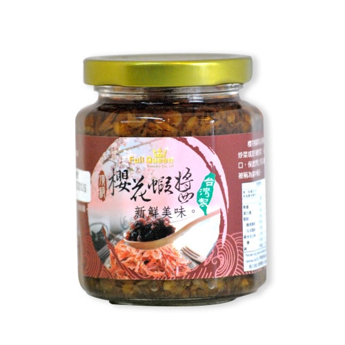 [Taiwan Direct Mail]FULLQUEEN Ocean Flavor Sauce Sakura shrimp sauce*specialty gift*