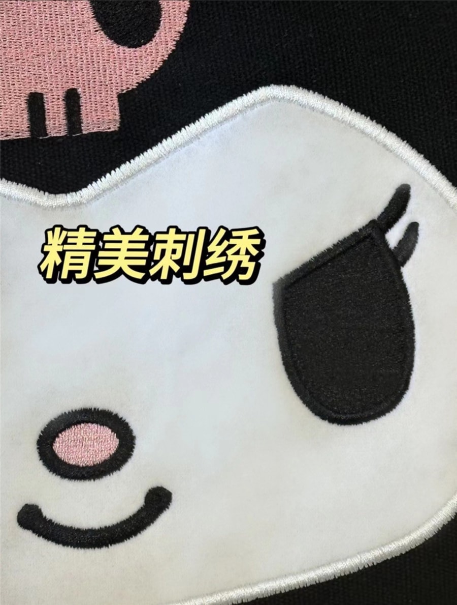 【中國直郵】FOXTAIL 三麗鷗手提單肩包托特包 大容量帆布包 女生 可愛卡通-中號 庫洛米1個 丨*預計到達時間3-4週