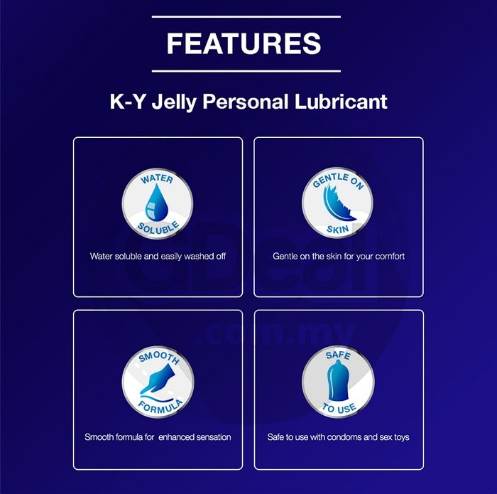 【馬來西亞直郵】 美國 DUREX 英國杜蕾斯 KY人體潤滑劑 50g