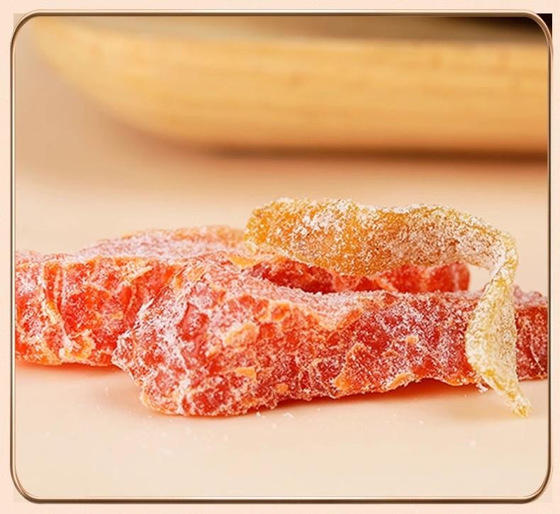 【中国直邮】 泉利堂 无核梅子九制话梅条干梅子梅肉蜜饯果脯零食陈皮梅条228g