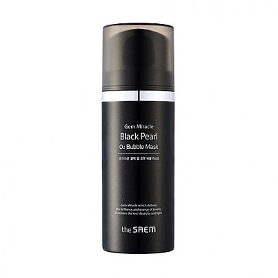 Gem Miracle Black Perl O2 Bubble Mask(100g) Jumbo Size