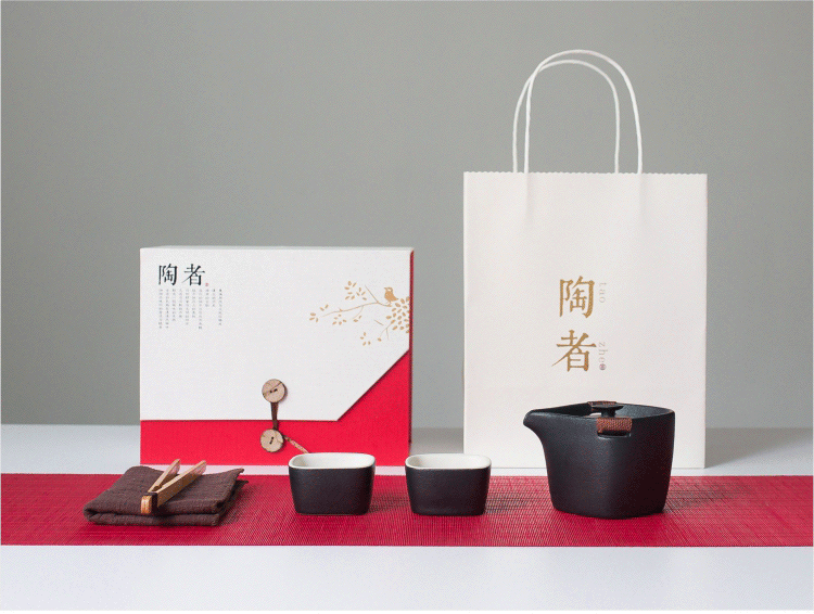   business gift set simple and convenient travel tea set