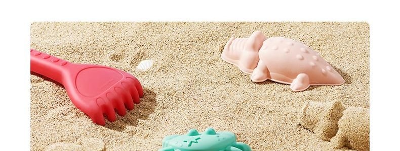 BC BABYCARE 儿童益智玩具 玩沙玩水玩雪道具 海洋动物造型 沙滩玩具套装