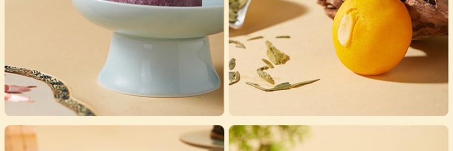 南宋胡记 繁花似锦点心礼盒 荷花酥+龙井茶酥 6味9枚入 225g【浙江杭州特产】