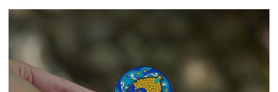 靈隱祈福 藥師佛轉轉佛冰箱貼 磁吸裝飾貼 身體健康 112*112*21mm
