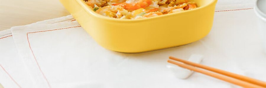 BUYDEEM北鼎 猪猪盒 多功能陶瓷带盖食盒 可蒸可烤可微波 小鹅黄 17cm CT1006