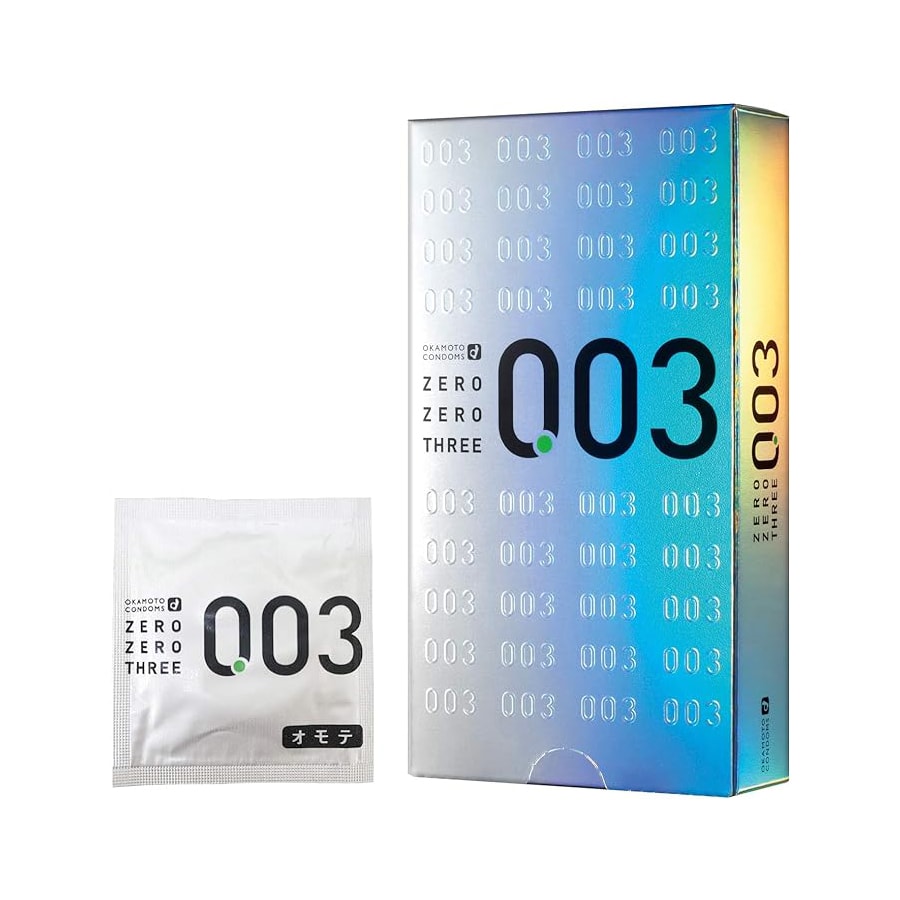【日本直郵】OKAMOTO岡本 003白金版 透薄避孕套 保險套 12只裝