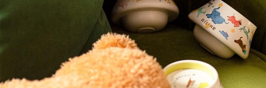 QILI其里 奔跑的动物香氛蜡烛 生日礼物室内持久小众艺术香氛礼品 涩果 160g