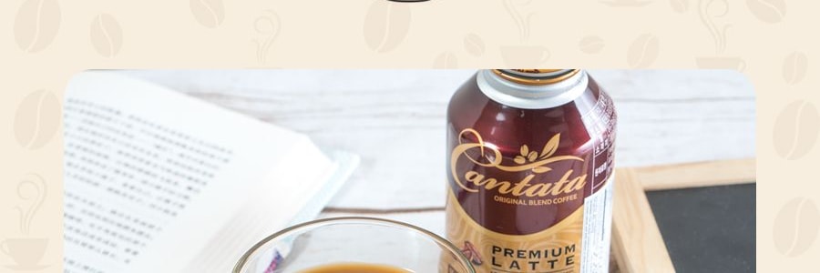 韓國LOTTE樂天 CANTATA高級拿鐵混合咖啡 275ml