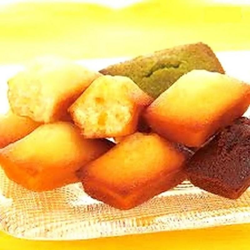 【Expédition directe du Japon】 Pâtisserie japonaise Momotani Kobe Monloire, Financiers miniatures classiques en 3 saveurs, lot de 24