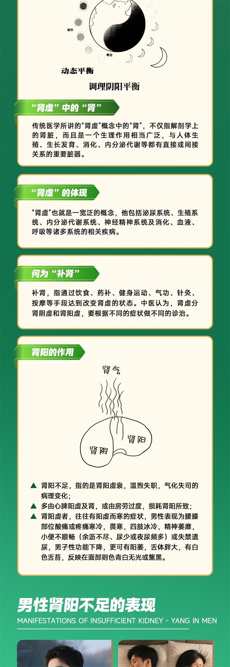 【中国直邮】 康恩贝 鹿仙补肾片 0.31g*36片/盒