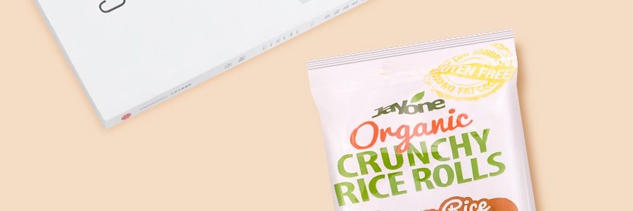 韩国JAYONE 有机米花棒 黑米口味 60g USDA认证
