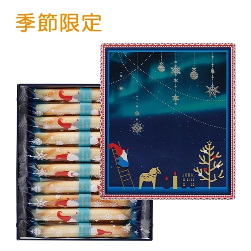 【日本直邮】日本YOKU MOKU 2022年圣诞节限定 雪茄卷 20枚装