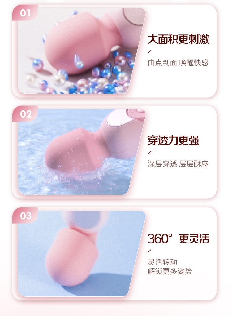 【中國直郵】傑士邦Softoy系列 女用自我安慰液晶AV震動棒 情趣用品 粉紅款