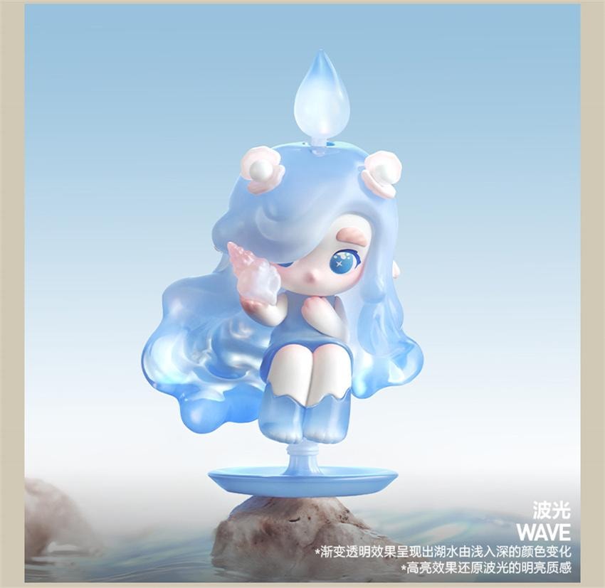 【中国直邮】 POP MART 泡泡玛特 CHAKA逐光精灵系列 手办盲盒可爱玩具礼物摆件 随机盲盒1个
