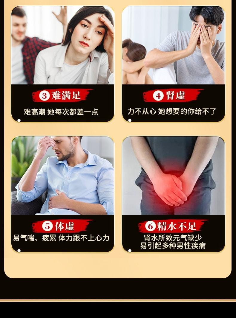 Kidney Tonic Pills for Growth Enlargement Delay and Essence Consolidation: 6g*10 pills per box