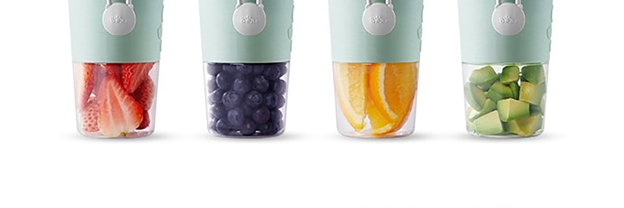 BEAR小熊 無線果汁杯 便攜充電式果汁杯 迷你料理機攪拌機 0.3L LLJ-B03C1
