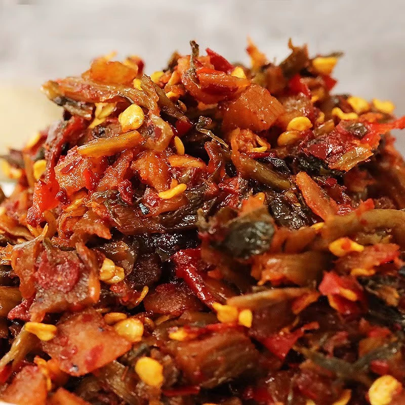 【中國直郵】 老乾媽 特產香辣菜18g*5袋鹹菜開味爆拌飯