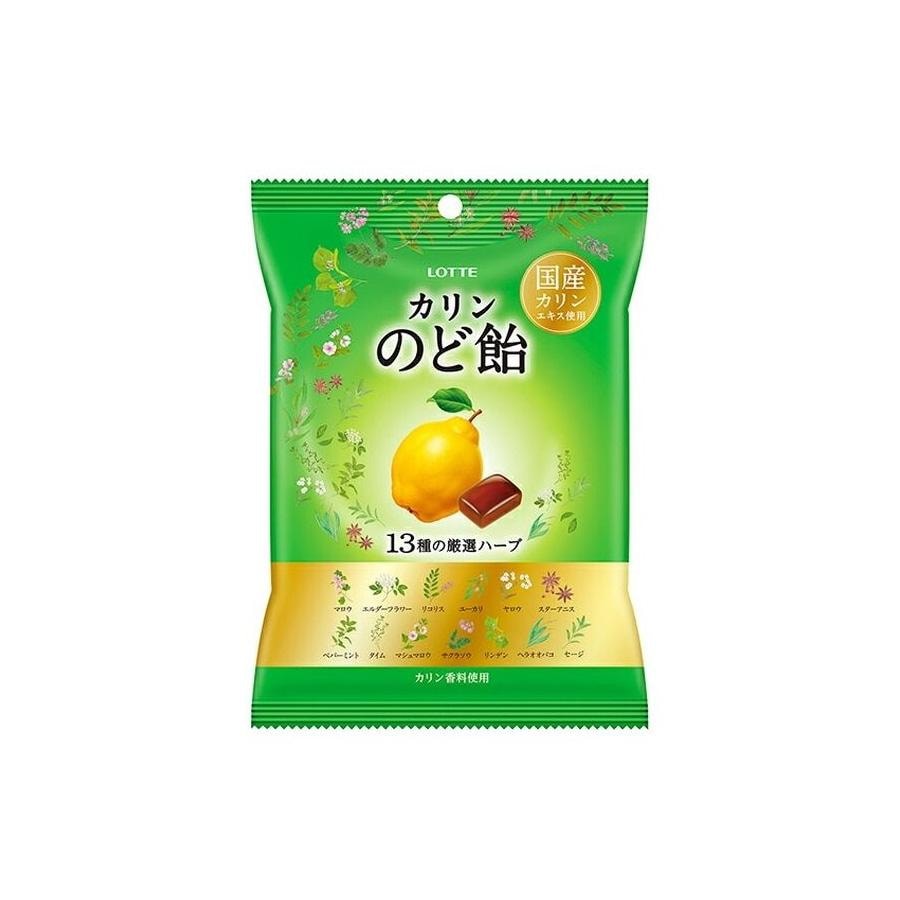 【日本直郵】日本樂天 LOTTE 洋梨薄荷潤喉糖 102g