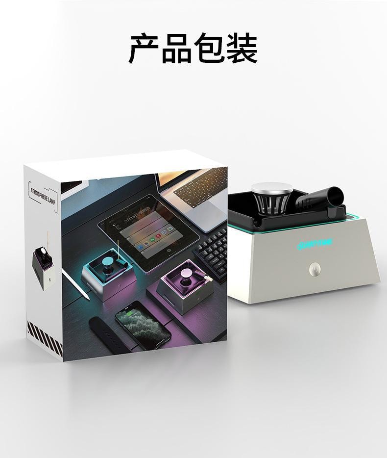【中国直邮】什意|USB烟灰缸净化器 TS-20 黑色