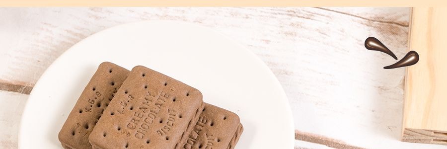 新加坡KHONG GUAN康元 巧克力夾心餅乾 200g