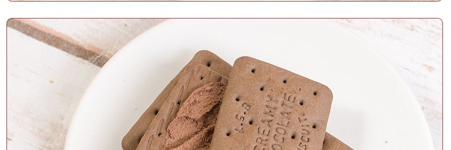 新加坡KHONG GUAN康元 巧克力夾心餅乾 200g