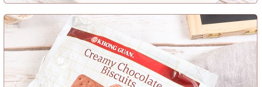 新加坡KHONG GUAN康元 巧克力夾心餅乾 200g